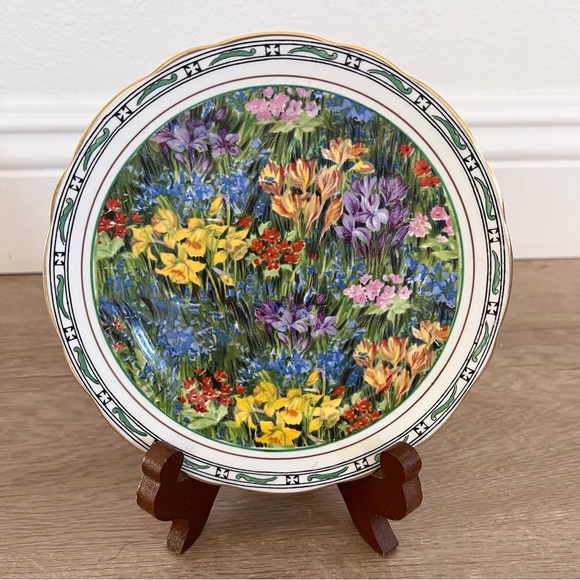 1923-1933 Paragon Springtime 7" Plate Fine Bone China‎ England - Retired Vintage - Picture 1 of 5